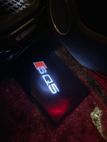 Customer photo review of AUDI DOOR LIGHTS