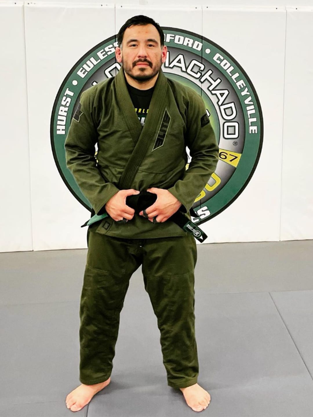 Customer photo review of Core Military Green Brazilian Jiu Jitsu Mens BJJ Gi