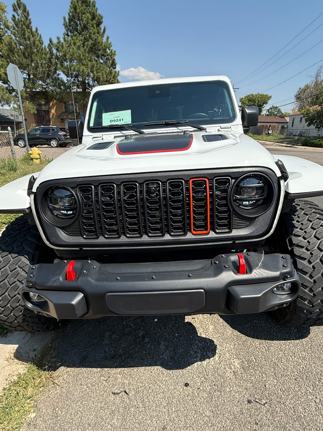 Customer photo review of Slot, Trim & Chin Customization/Raptorize Add-on for 24 Jeep JL/JT Grille