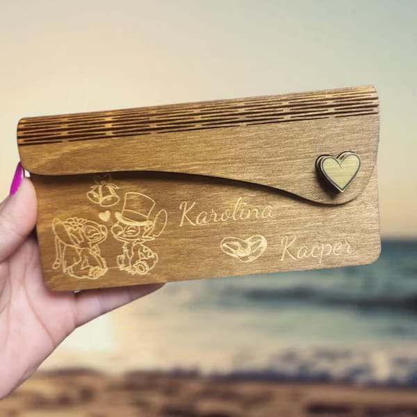 Customer photo review of Envelope for money 6 set laser cut svg file