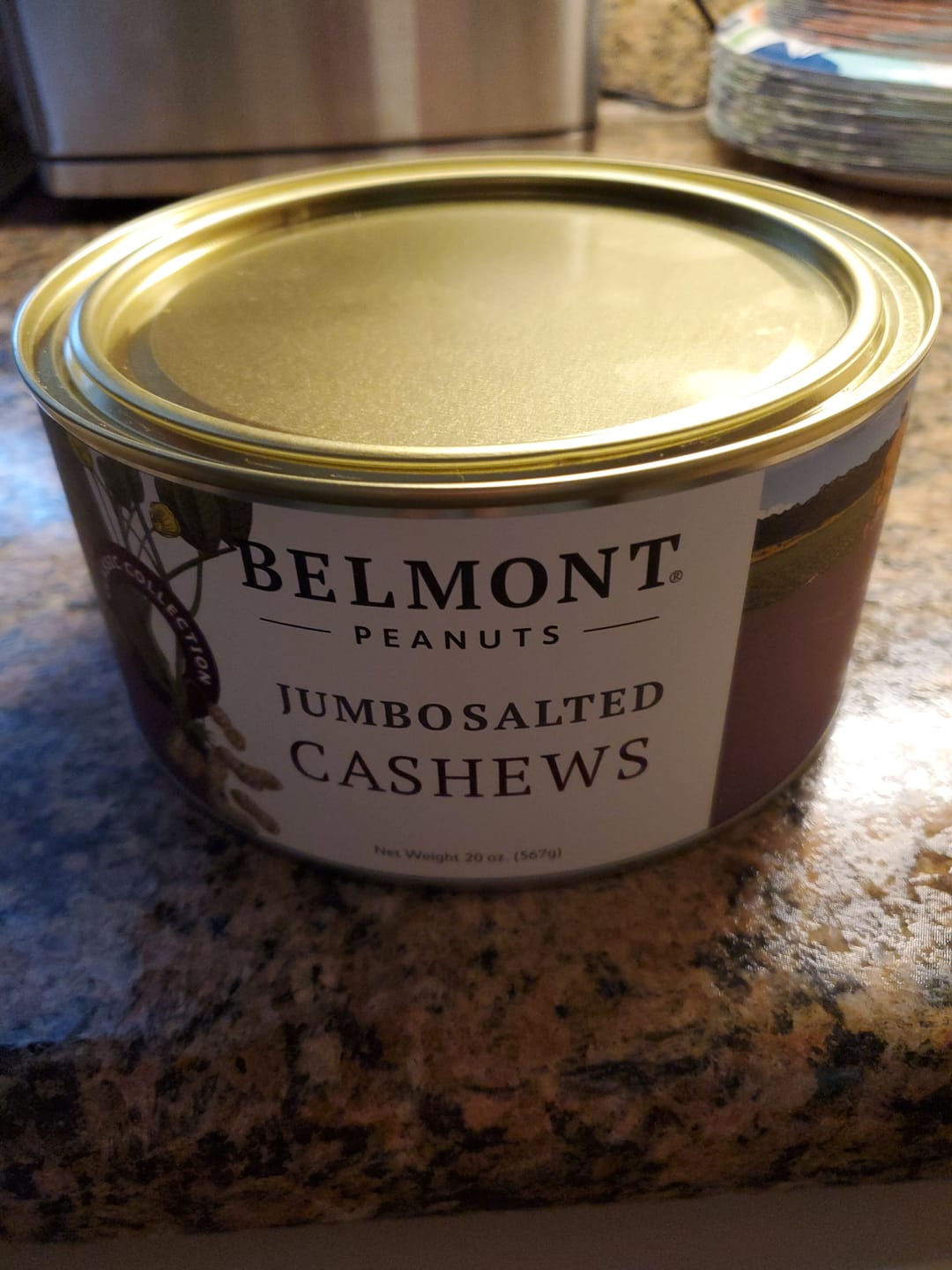Customer photo review of Jumbo Salted Cashews