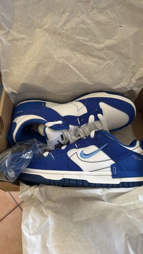 Customer photo review of Nike Dunk Low Disrupt 2 White University Blue (Women's)