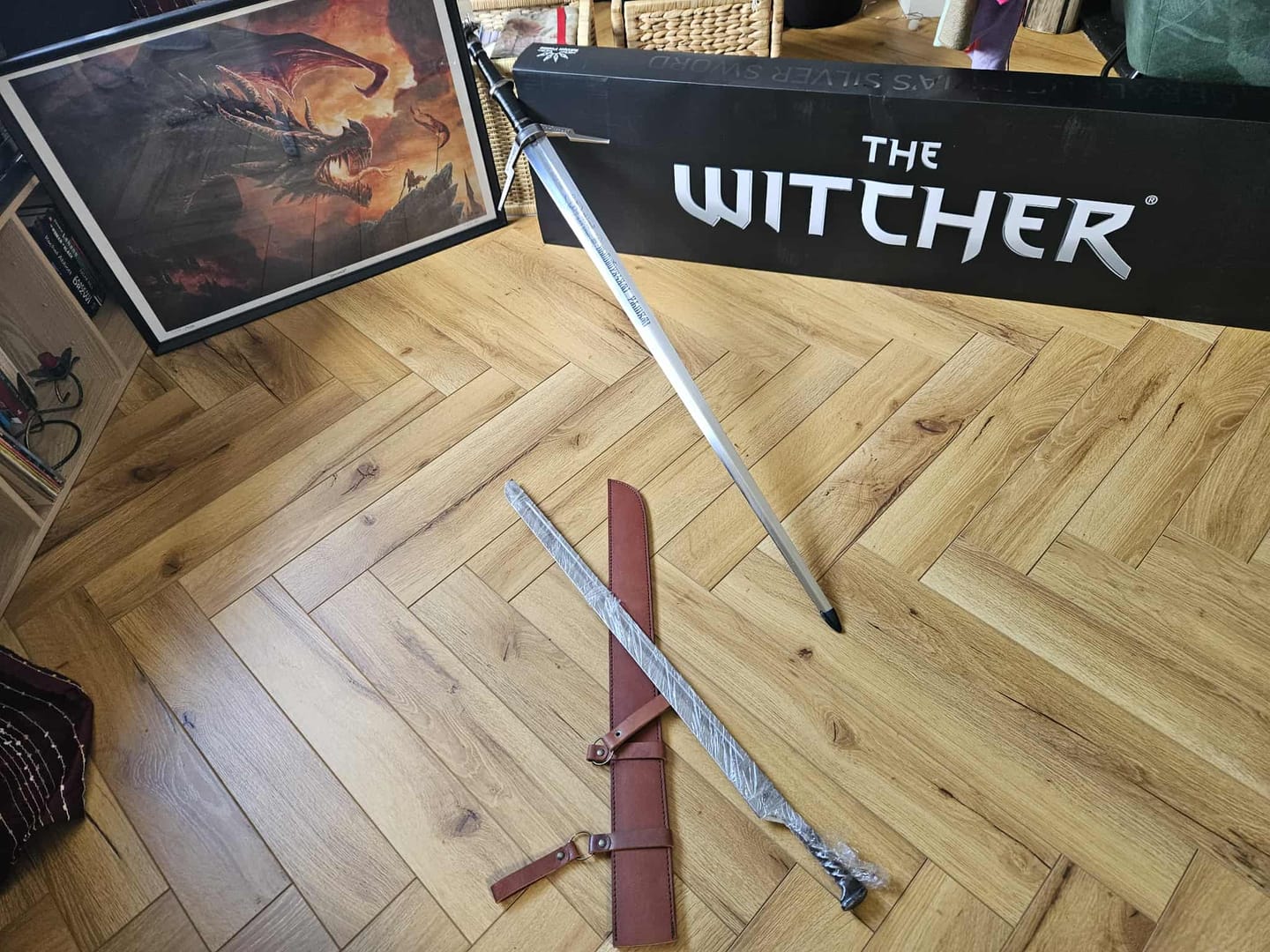 Customer photo review of Geralt of Rivia's Silver Sword - The Witcher