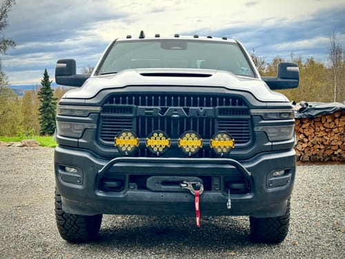 Customer photo review of CR-14 PRO Dual-Action Combo Driving Lights