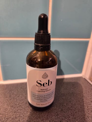 Customer photo review of Seb Natural Calming Serum