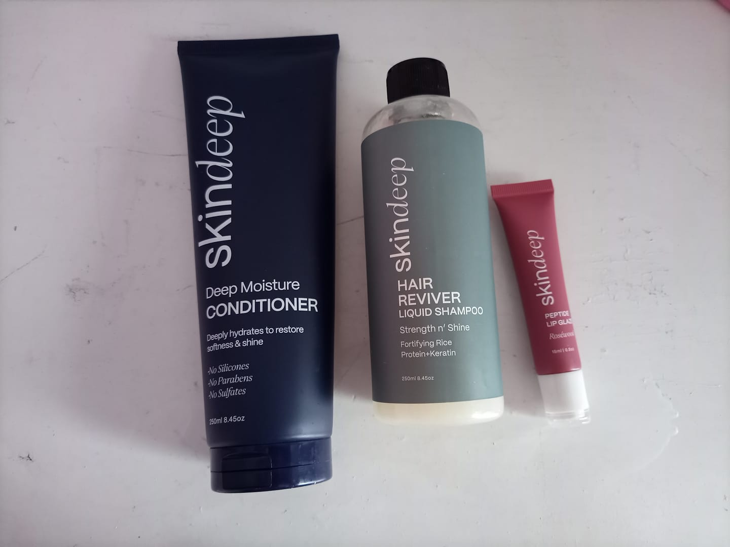 Customer photo review of DEEP MOISTURE CONDITIONER - with Silk Protein+Pro Vit B5
