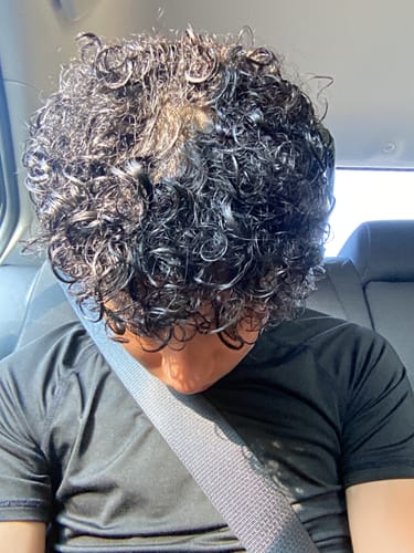 Customer photo review of Leave-In Conditioner