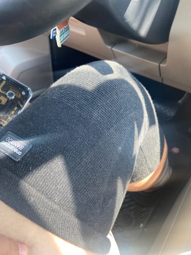 Customer photo review of Premium Bamboo Ankle Support