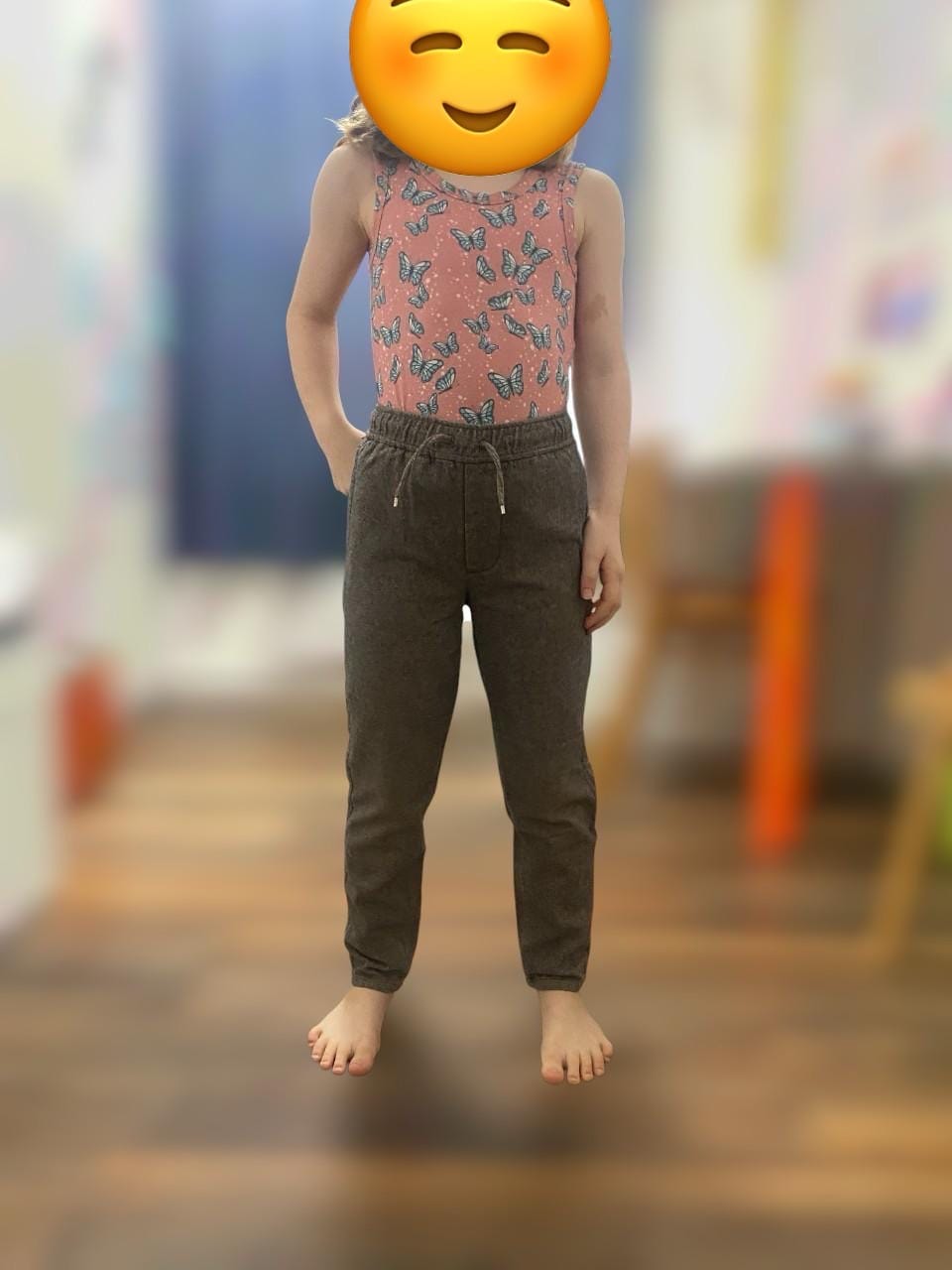 Customer photo review of Kids' Vest - Bouncing Butterly