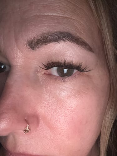 Customer photo review of Velvet Gossamer® Lash Featuring GripTex™