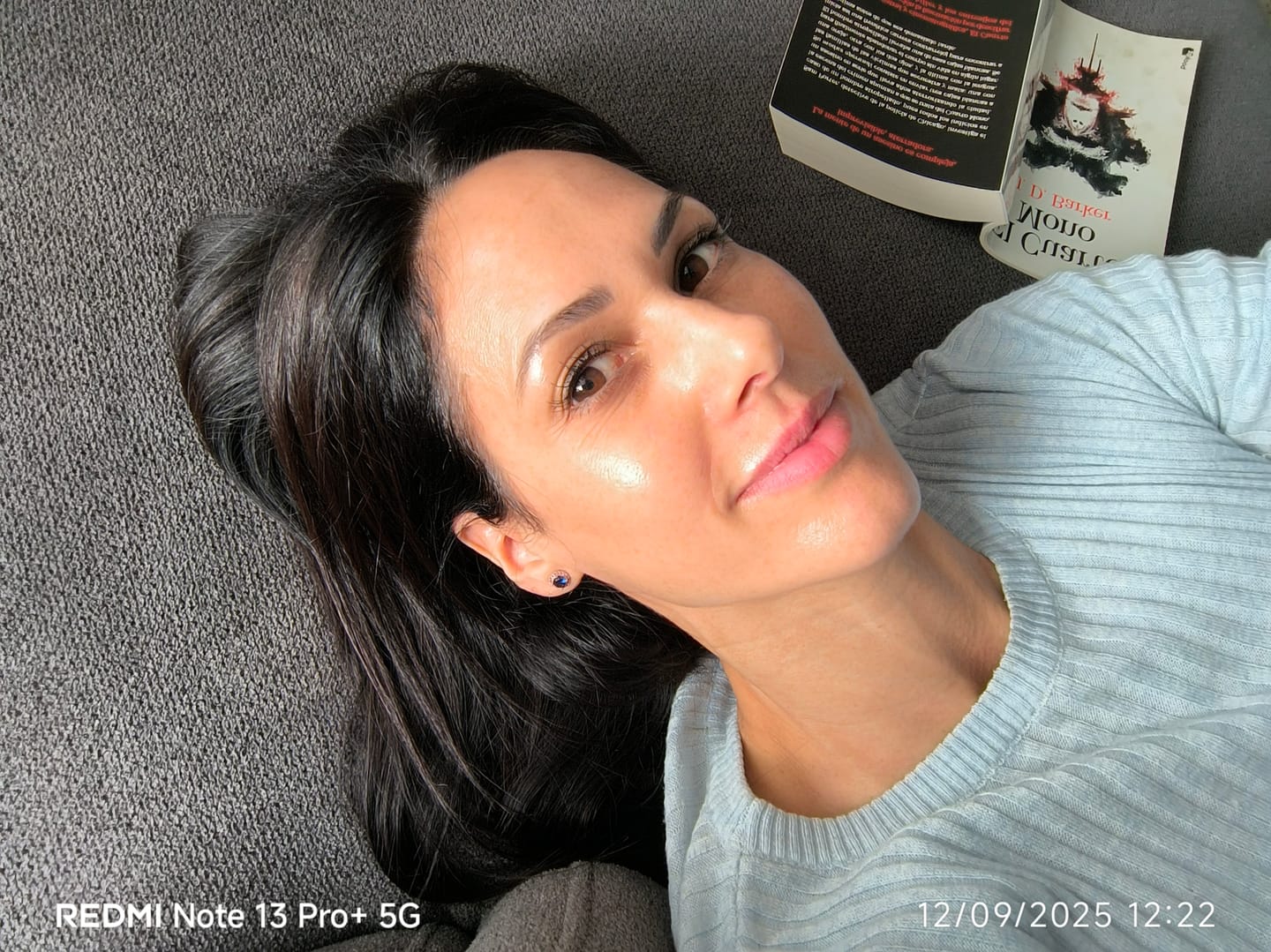 Customer photo review of Pendientes Dormilonas Blue