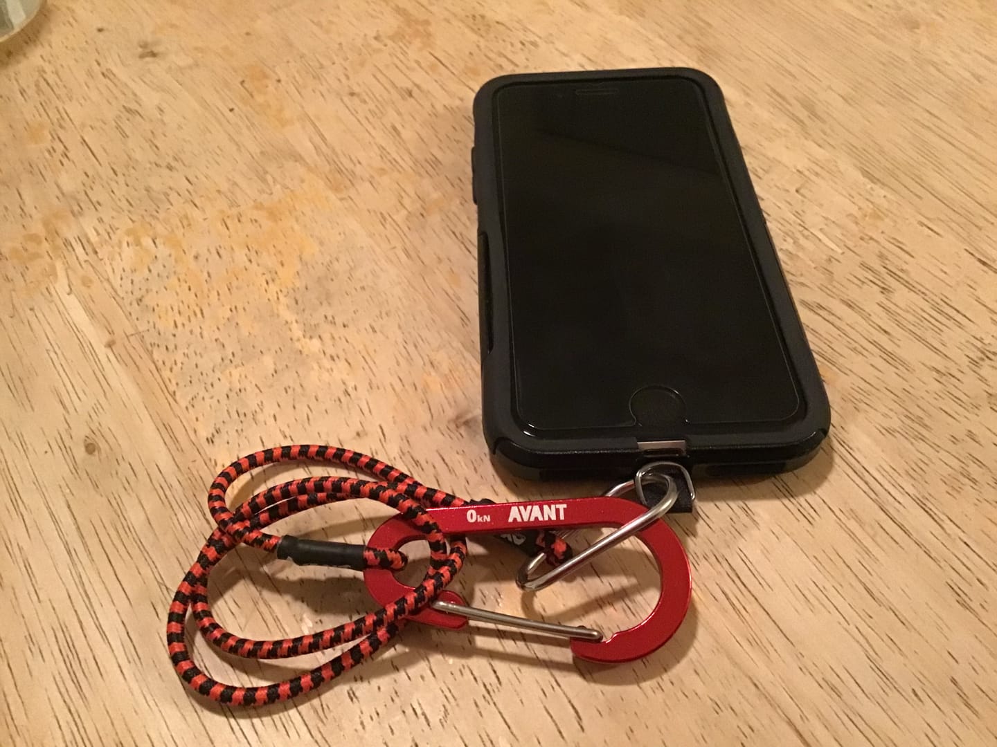 Customer photo review of "Tech-Tether" Multipitch Phone Leash