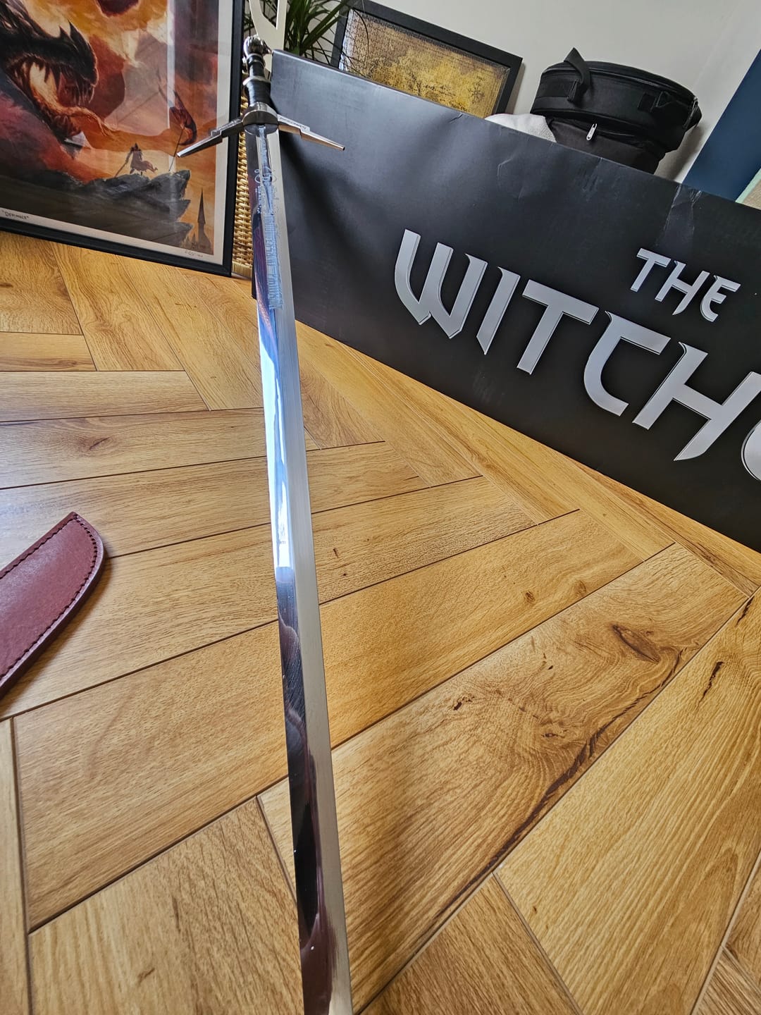 Customer photo review of Geralt of Rivia's Silver Sword - The Witcher