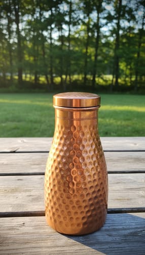 Customer photo review of Himalayan Ayurvedic Bedside Carafe