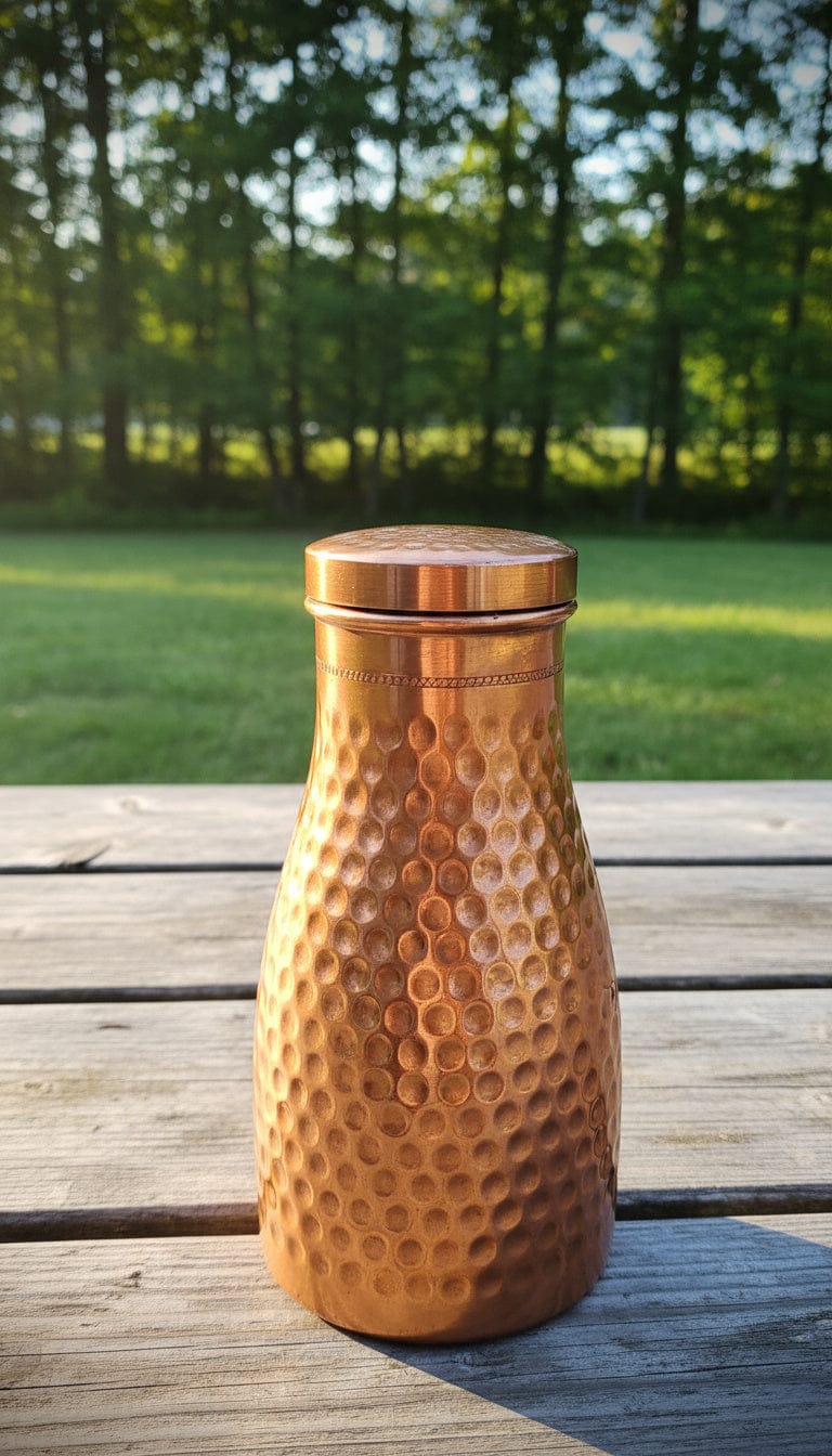 Customer photo review of Himalayan Ayurvedic Bedside Carafe