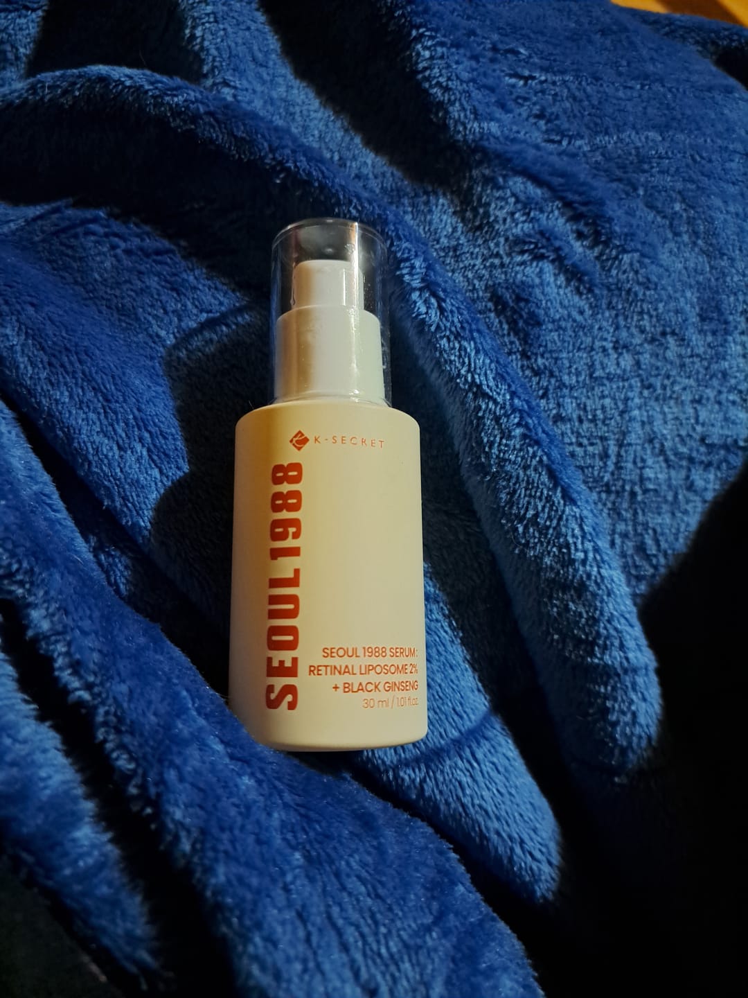 Customer photo review of Seoul 1988 Serum Retinal Liposome 2% + Black Ginseng