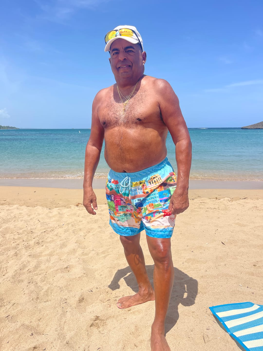 Customer photo review of LA PERLA SWIM SHORT
