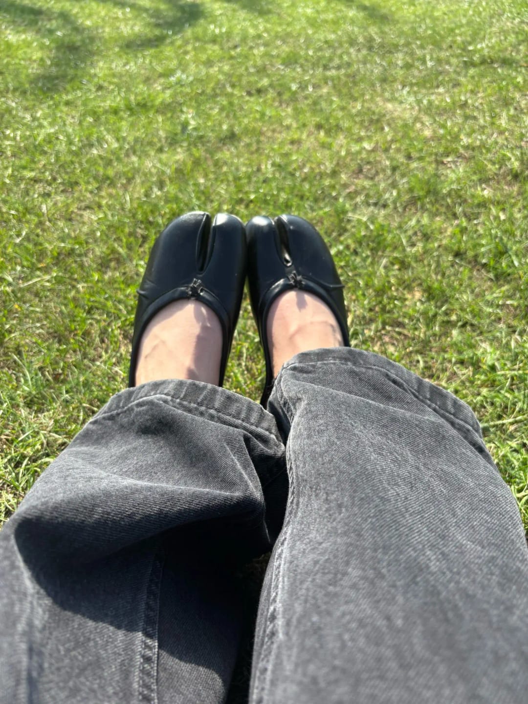 Customer photo review of Abigail Vegan Leather Flats