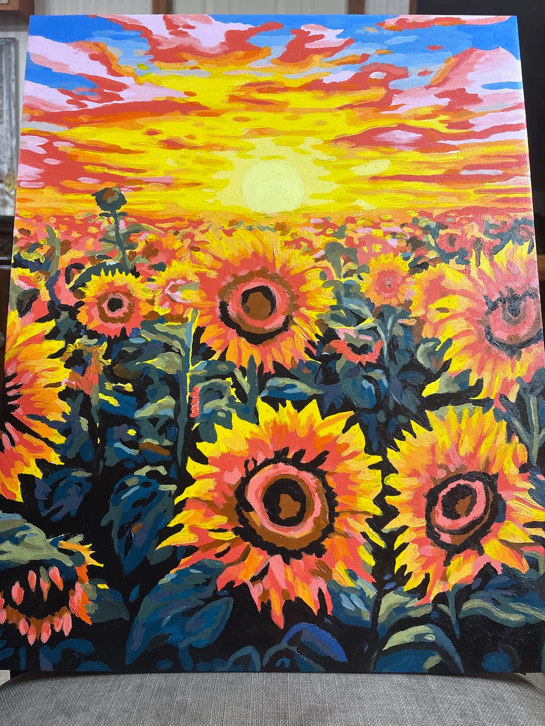 Customer photo review of Sunflower Dusk