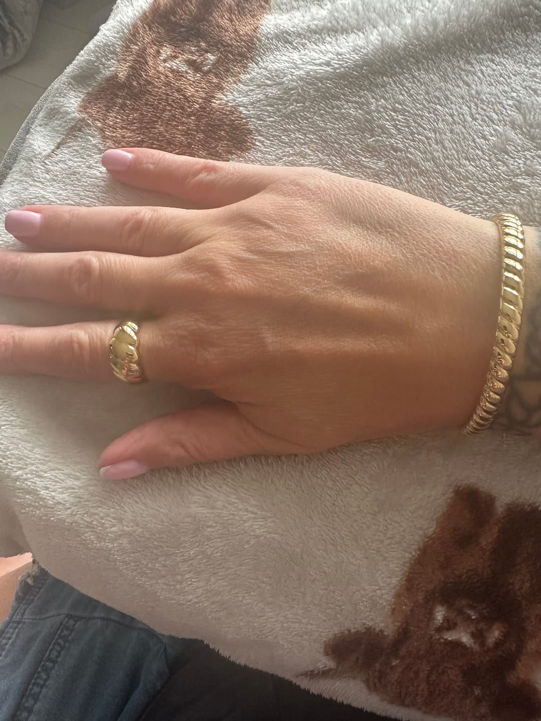 Customer photo review of Chunky Valencia Ring