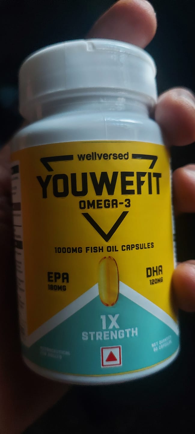 Customer photo review of YouWeFit Omega-3 Fish Oil (60 Capsules), 1000mg