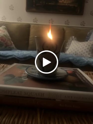 Customer video review of Ghost Flare Candle