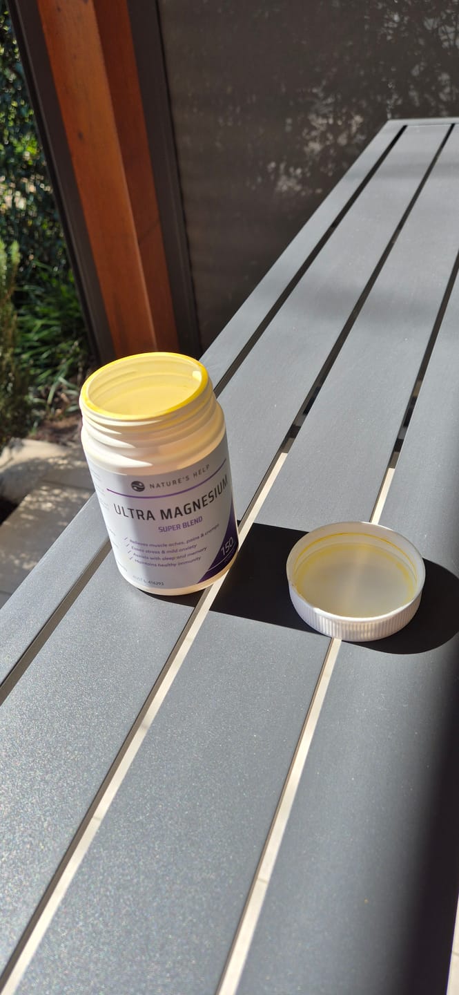 Customer photo review of Ultra Magnesium - Best Magnesium Supplement