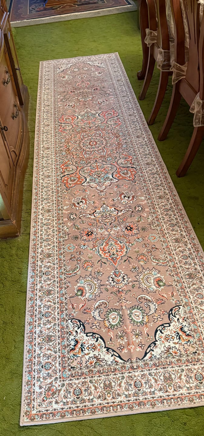 Customer photo review of Kenya Beige Washable Rug