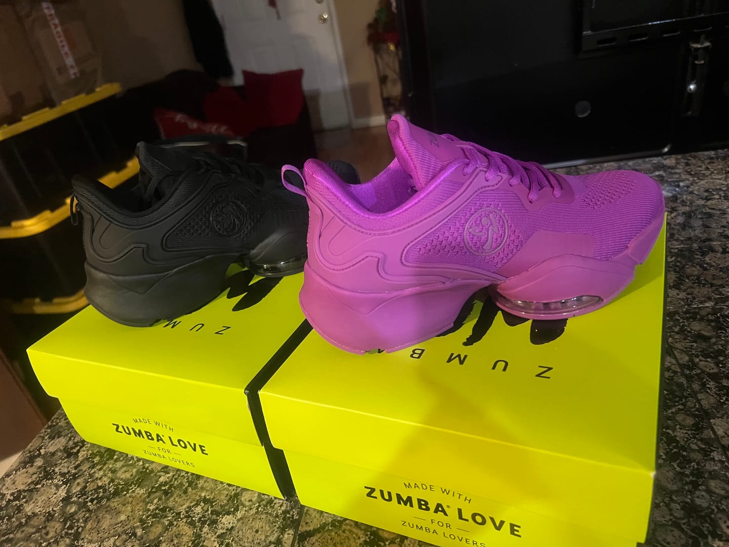 Customer photo review of Zumba Air Stomp Remix II - Black