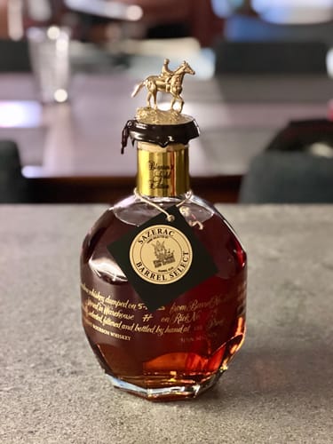 Customer photo review of Blanton's Gold Edition Single Barrel Bourbon Barrel Select Barrel #245 K.W.S. Edition (750ml)
