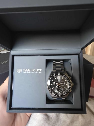 Customer photo review of TAG Heuer Formula 1 Men's 43mm Stainless Steel Quartz Chronograph Watch CAZ1011.BA0842