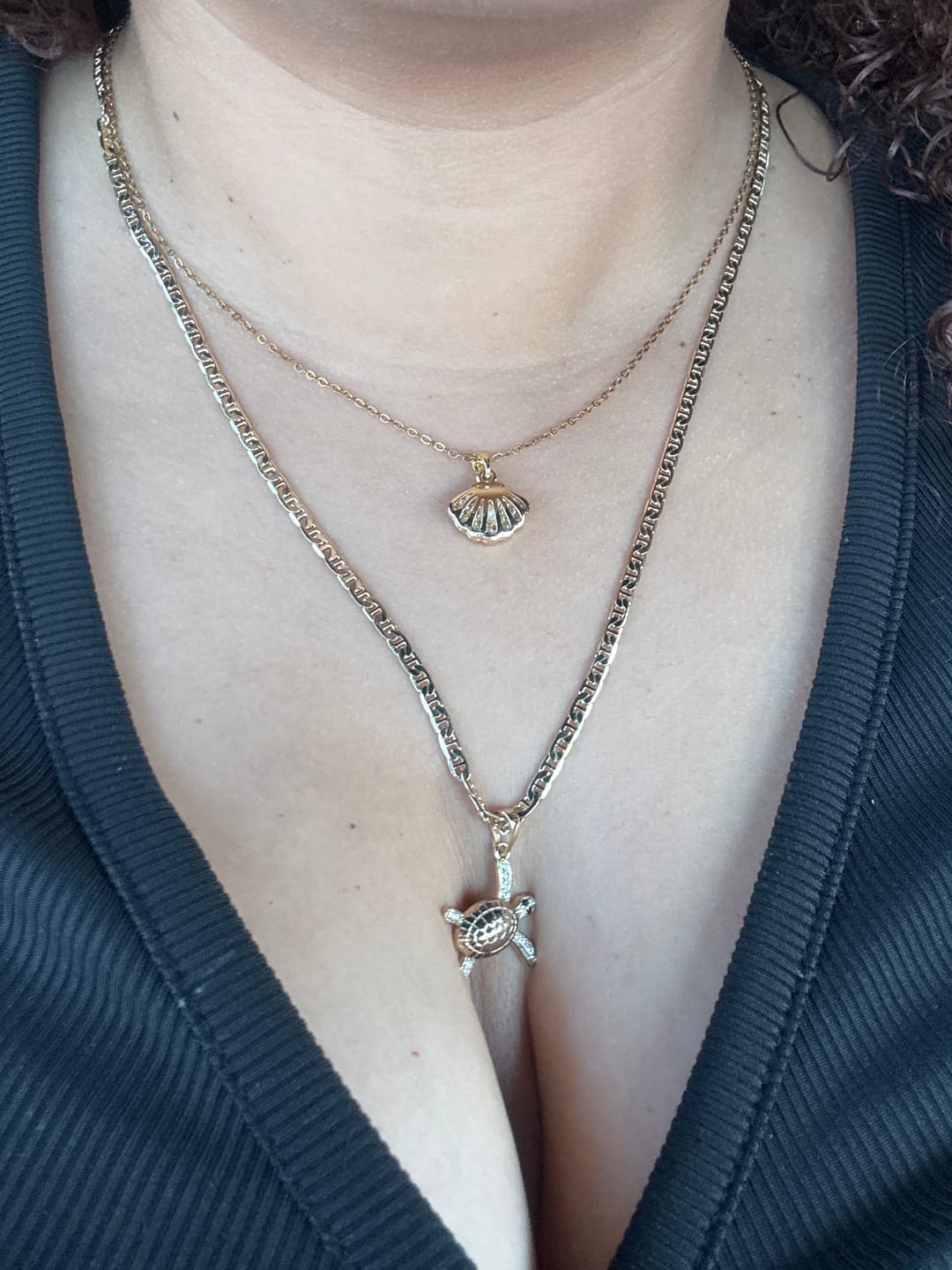 Customer photo review of Waikiki Shell Necklace (Bundle)