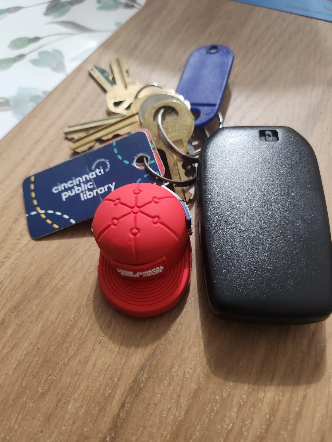 Customer photo review of MAGA Hat Keychain (Limited Edition)