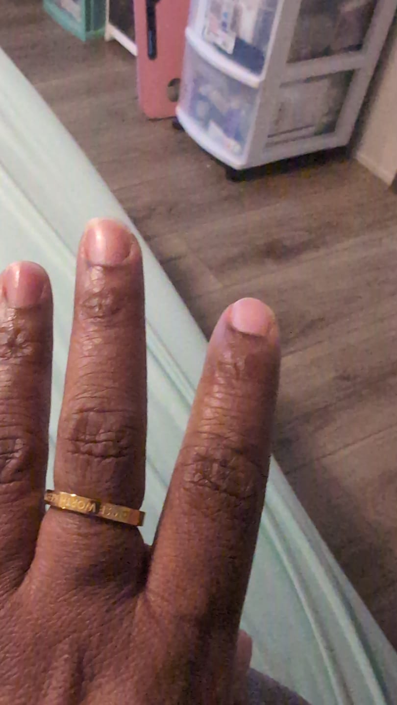 Customer photo review of A PROMISE WORTH KEEPING RING