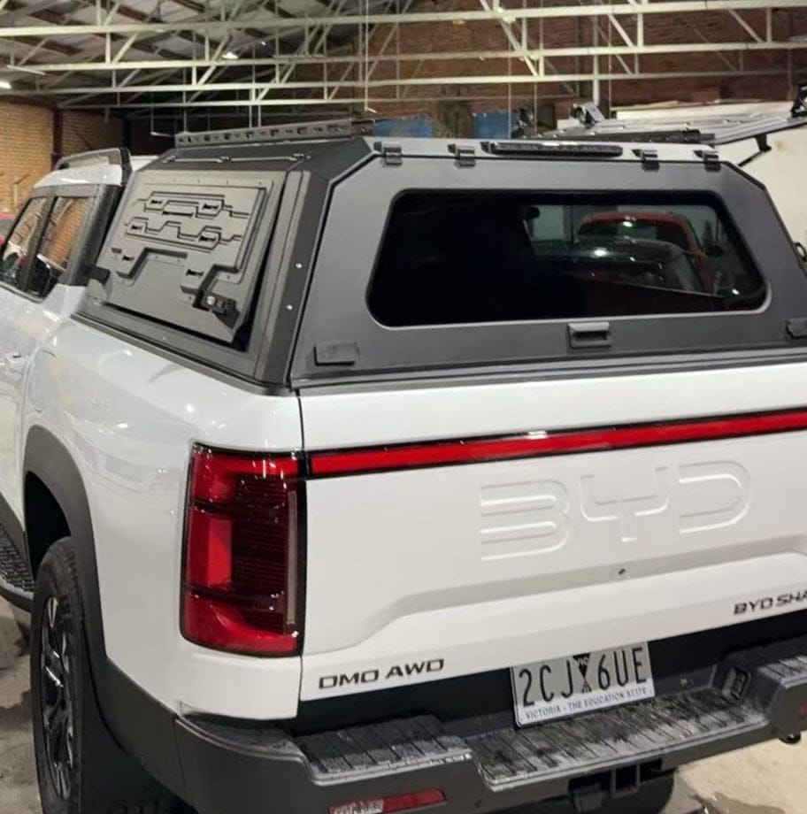 Customer photo review of Aluminum Tub Canopy For BYD Shark