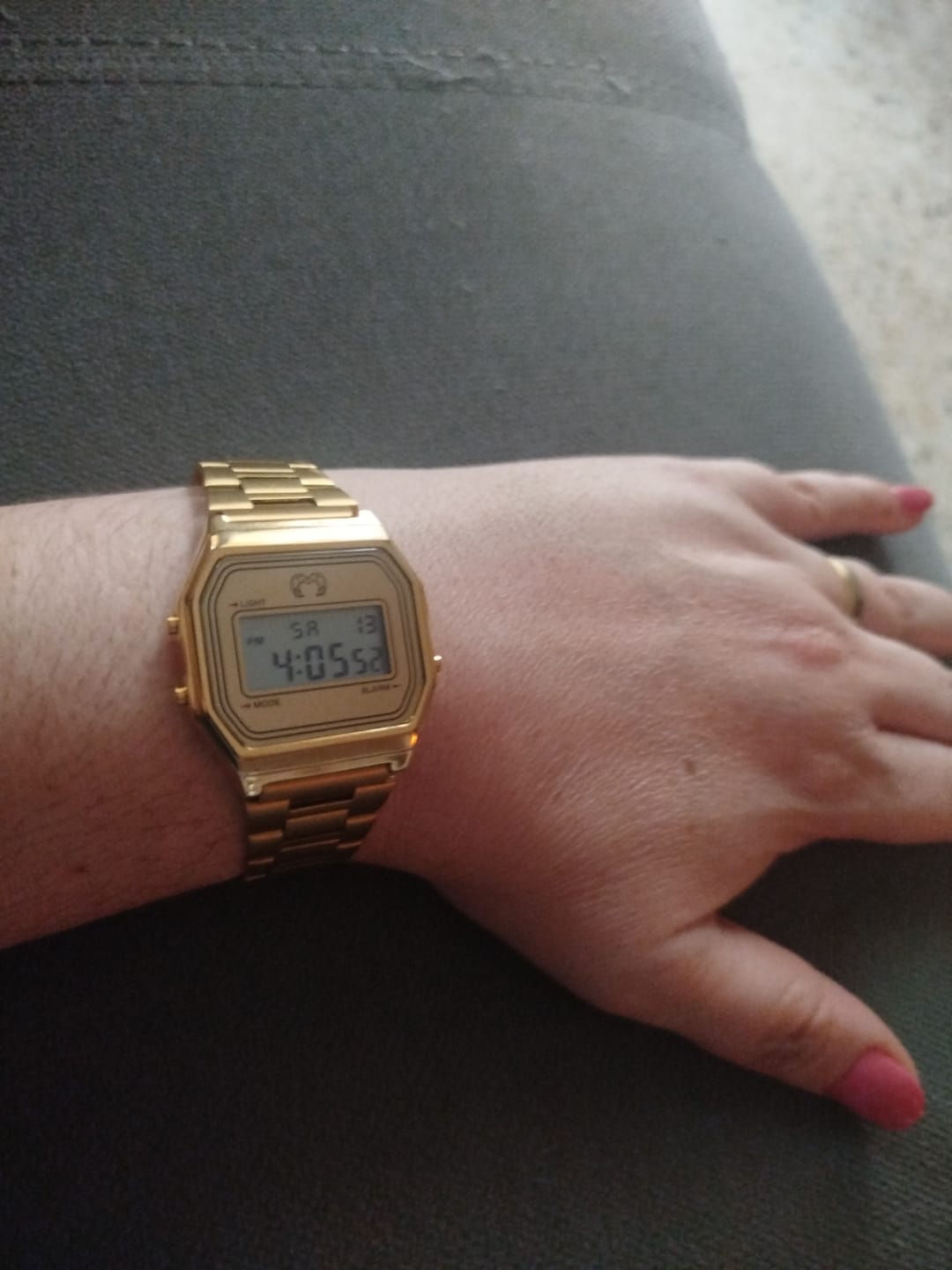 Customer photo review of Reloj Digital Vintage