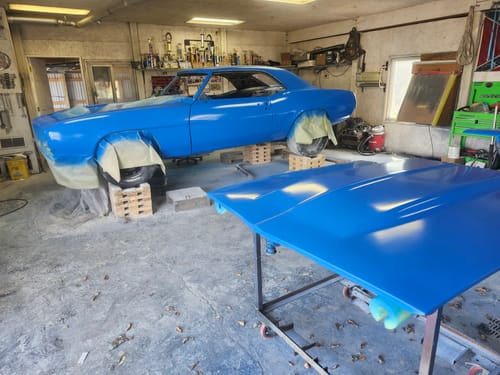 Customer photo review of High Build DTM Epoxy Primer L411 | Linear Blocking Tools