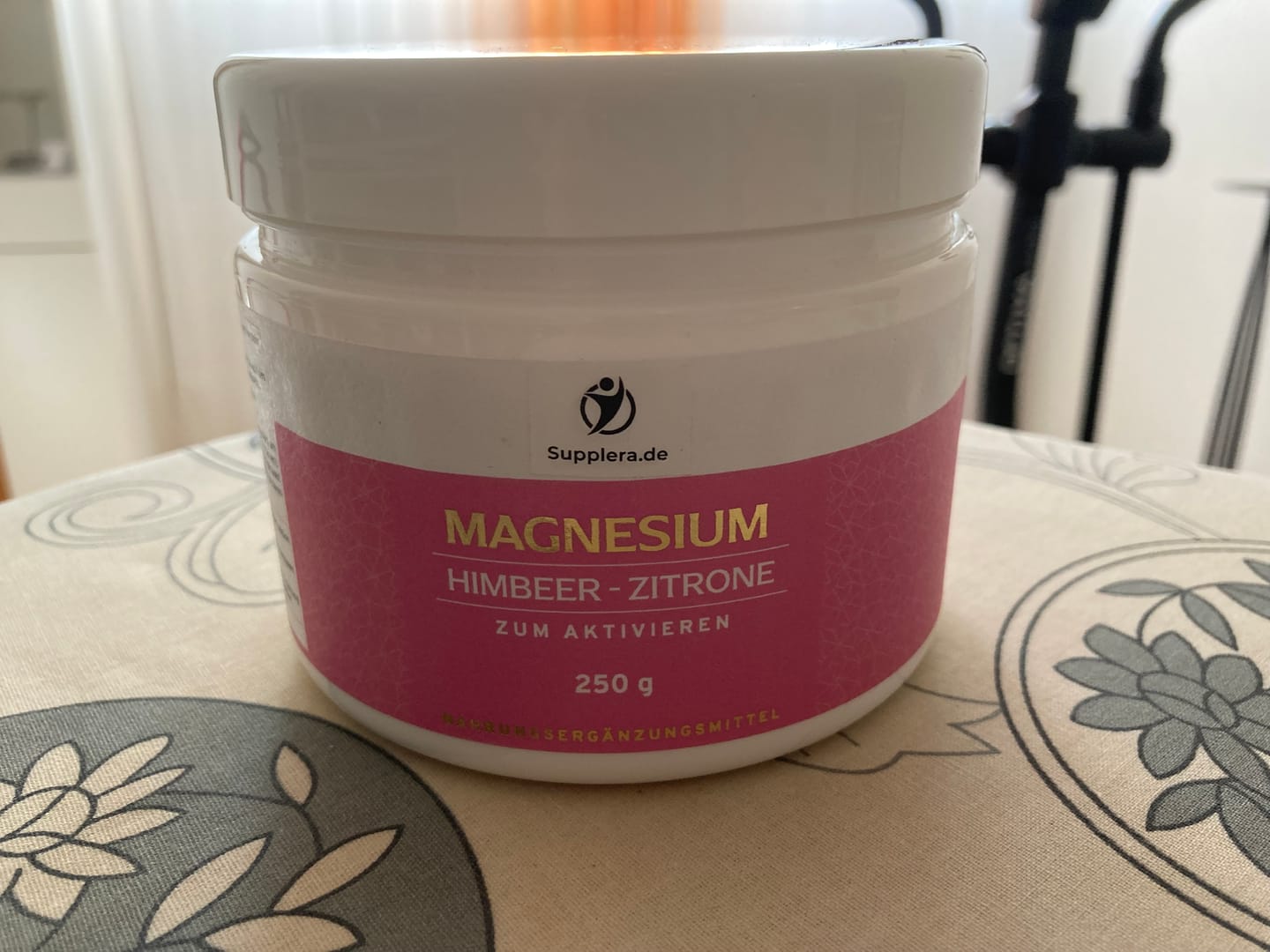 Customer photo review of Ionisches Magnesium **Himbeer-Zitrone** 250g Dose