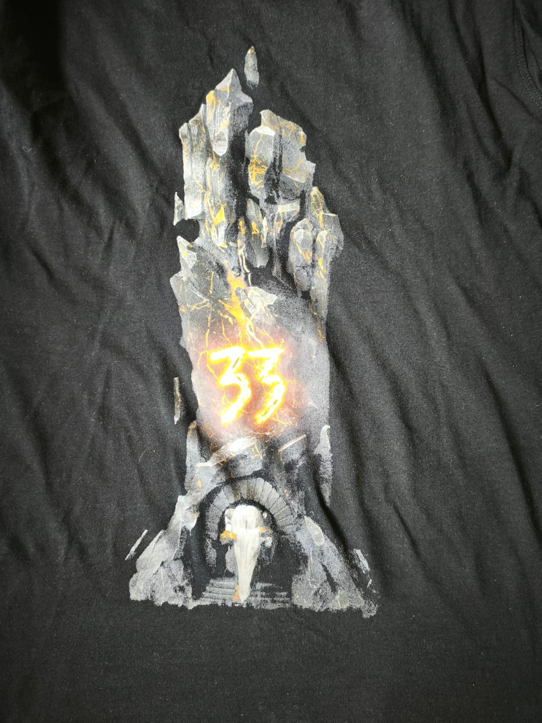 Customer photo review of Classic Tee Up To 5XL