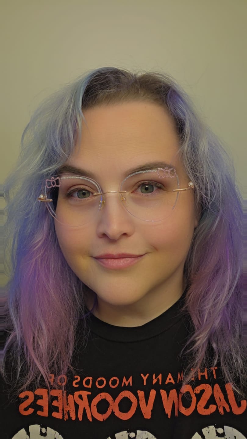 Customer photo review of Kitty Eyeglasses