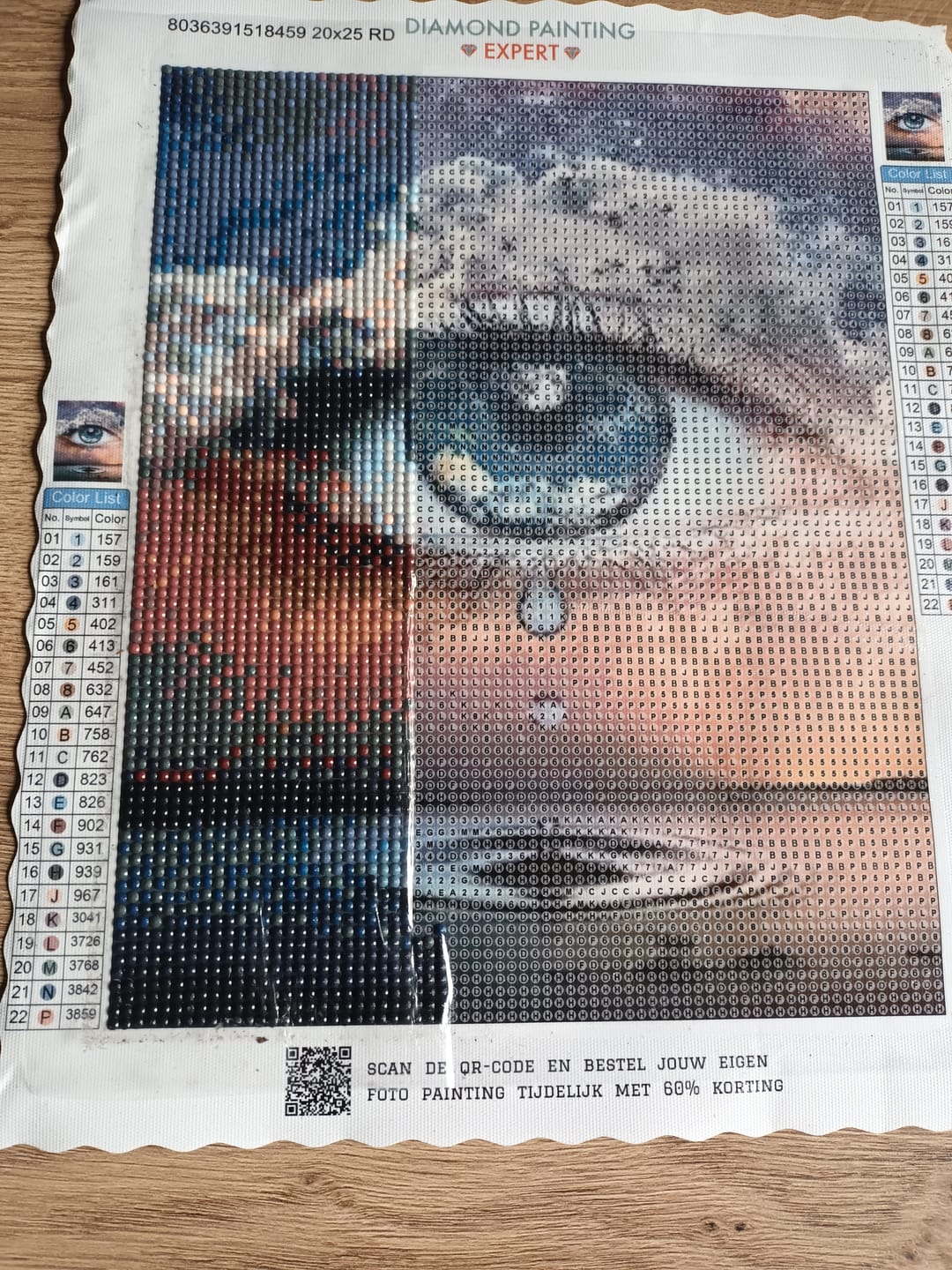 Customer photo review of Abstract oog