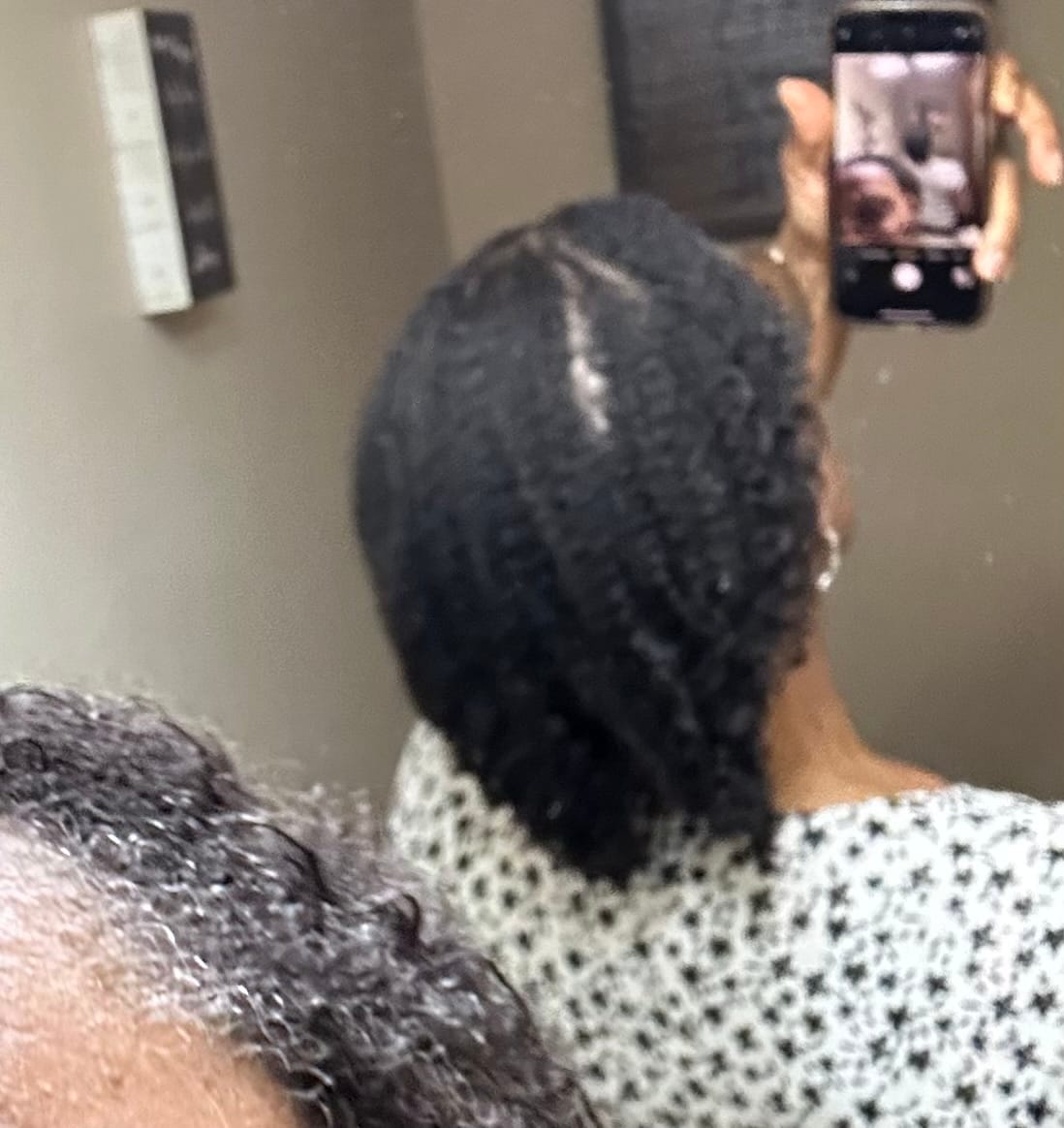 Customer photo review of Leave-In Conditioner – Pineapple Extract & Marshmallow Root for Unbelievable Slip, Effortless Detangling | Pineapple Potion 🍍