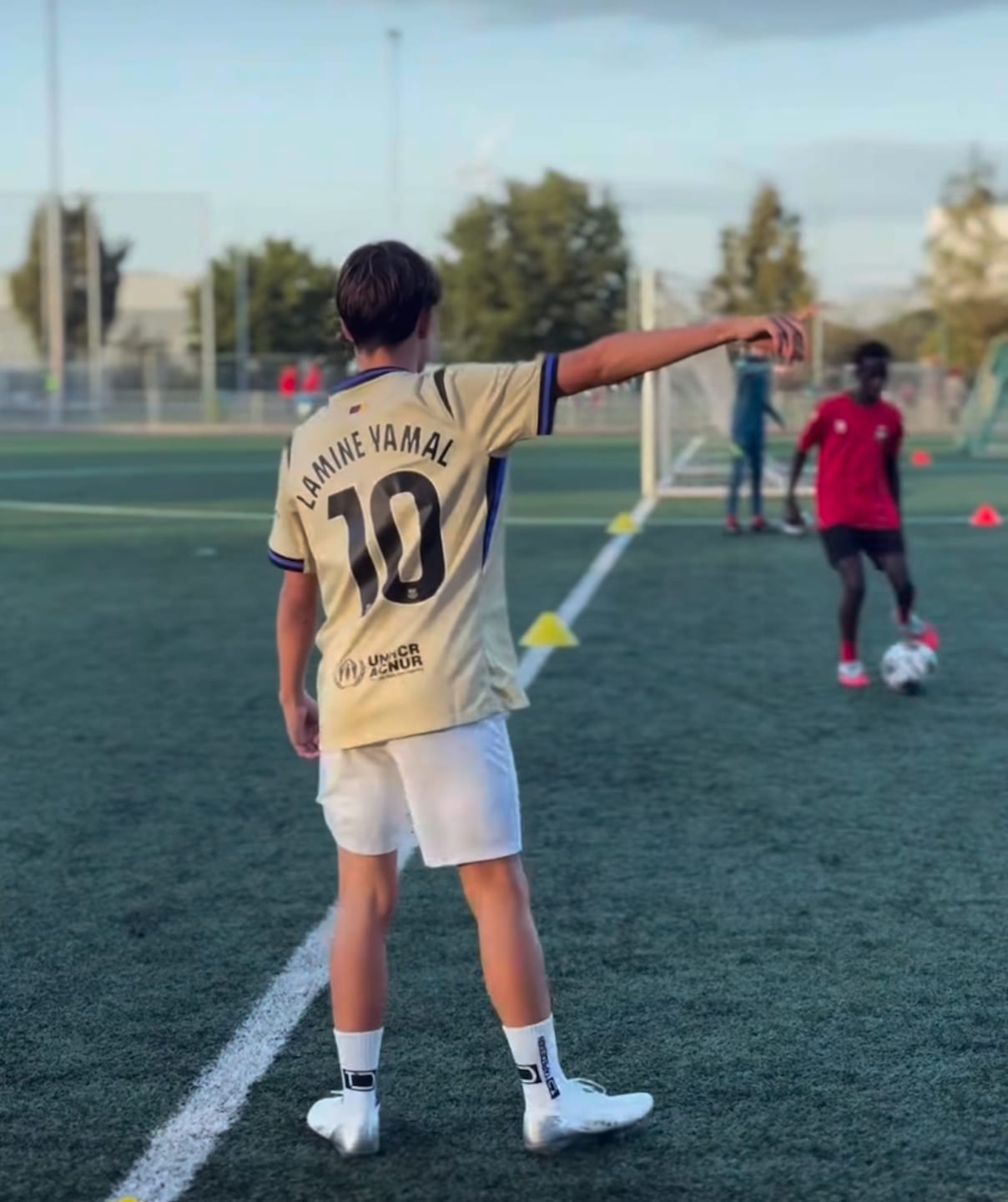 Customer photo review of Vapor 10 Vinicius Trophie The Best FG - Blanc/Argent
