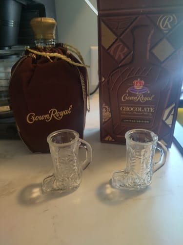 Customer photo review of Crown Royal Chocolate Flavored Canadian Whisky (2025 Limited Edition)