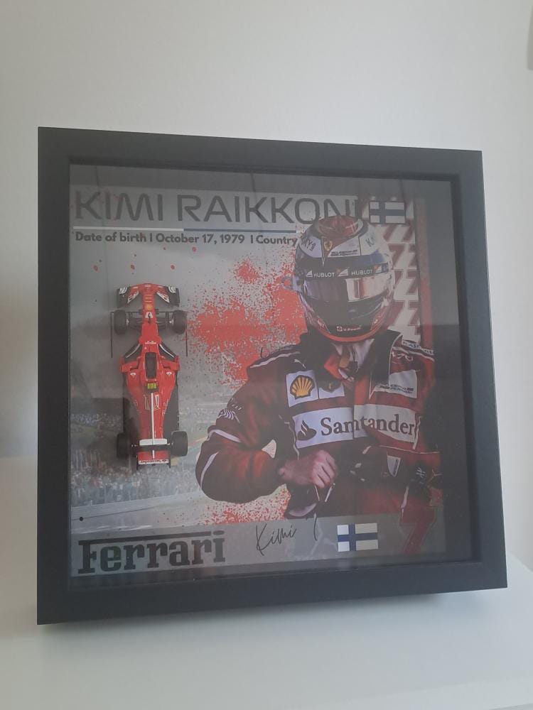 Customer photo review of Kimi Räikkönen #7 Ferarri