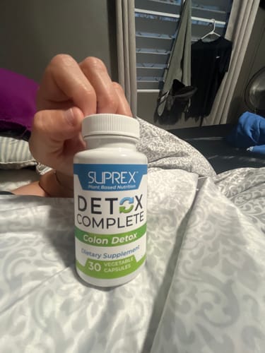 Customer photo review of Detox Complete - Colon Cleanser - 15 días