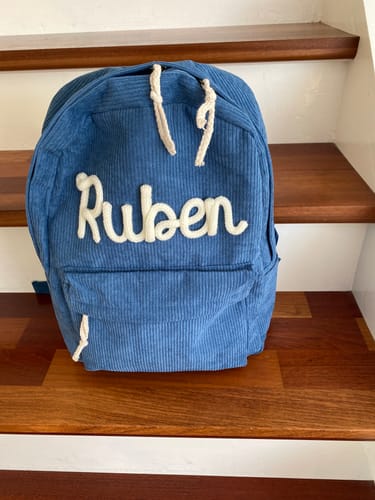 Samantha T. review of K&C - Personalized Knitted Backpack image 1 out of 1