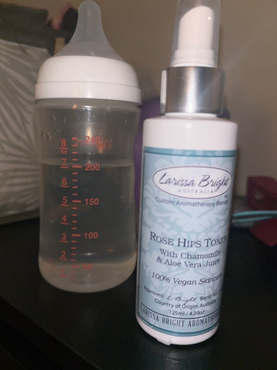 Customer photo review of Rose Hips Toner