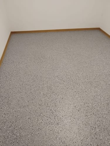 Customer photo review of Bodenbeschichtungsset 40m² 3 mm