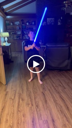 Customer video review of The Starter Saber